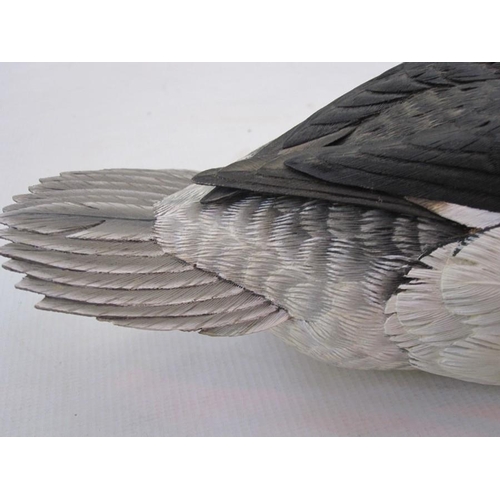 227 - Barry Woodcraft decoy bufflehead drake signed to base and dated November 1991, sculptured from Tupel... 