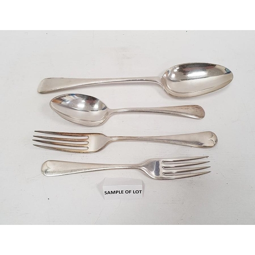 338 - Quantity of silver plated and other cutlery, various ages and designs