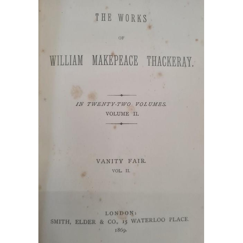 166 - Fine Bindings - Thackeray, William Makepeace 