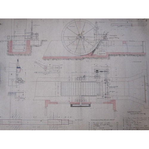 193 - 'Coining Press 688' drawing plan, dated 14/3/05, by Taylor & Challen Ltd, Engineers, Constitution Hi... 