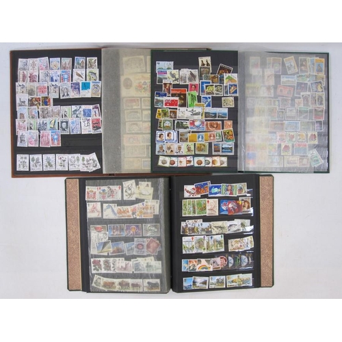 294 - Assorted British and World stamps, eight albums 110