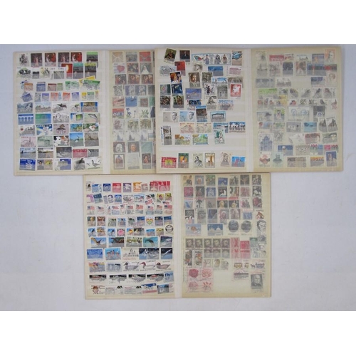 294 - Assorted British and World stamps, eight albums 110