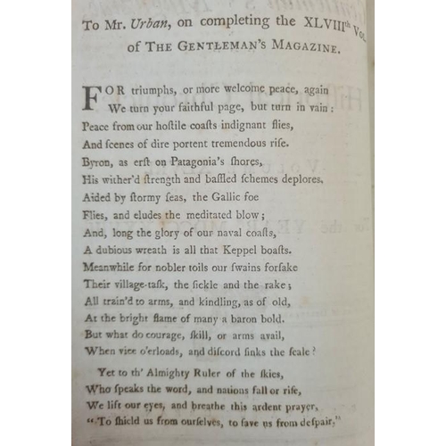 30 - Sylvanus Urban  [ Edward Cave ] ( the first person to use the word  'magazine' meaning 'store house'... 