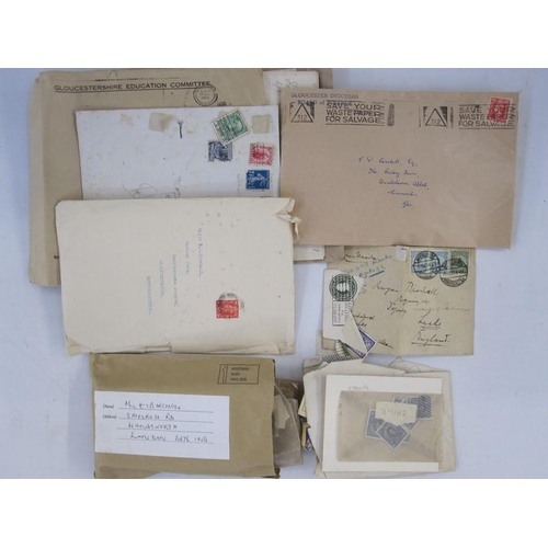 306 - Four albums of sparsely filled stamps of the World, one envelope of mostly loose stamps (5)