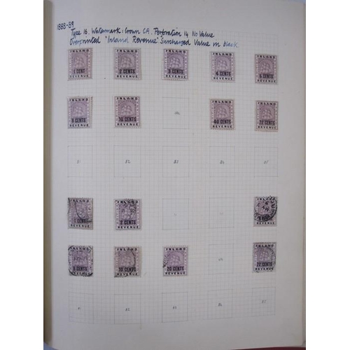 308 - Selection of stamps of British Guiana in album, from 1880, some 1c x 2 over prints to 72c later to f... 