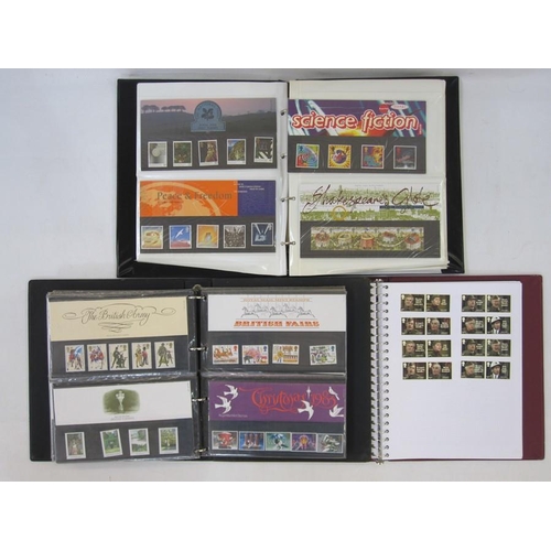 317 - Nine albums of GB decimal presentation stamps, assorted (9)