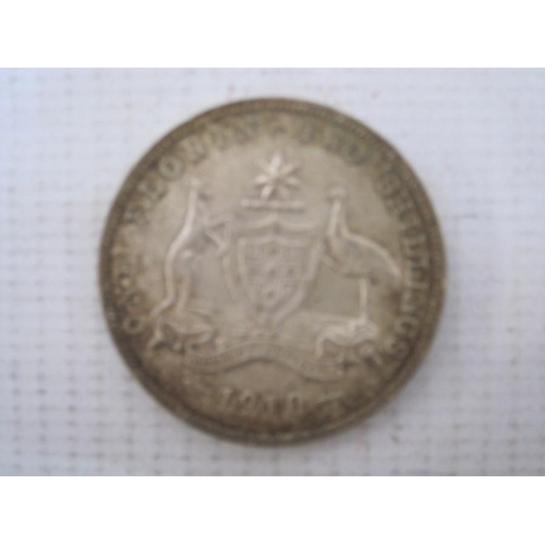 342 - Australian silver two shillings (florin) 1910