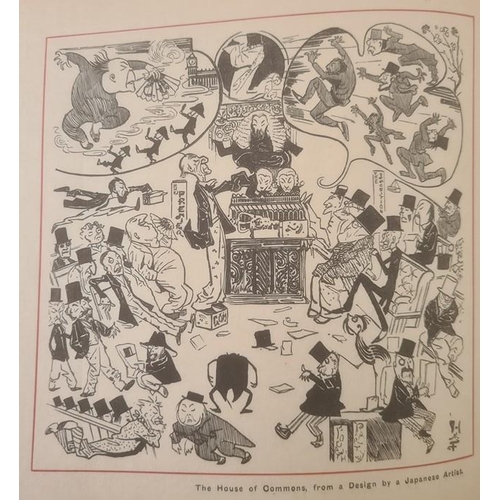 46 - Fine bindings 'Cameos of Literature', 12 vols. with Harry Furniss cartoons of parliament (13)

 BOOK... 