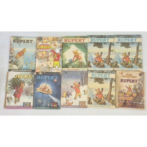 88 - Collection of Rupert annuals (1 box) 

 BOOKS NOT COLLATED UNLESS OTHERWISE STATED, PLEASE ENSURE YO... 