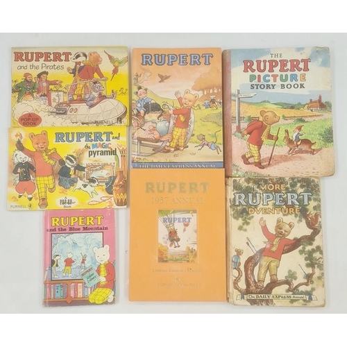 88 - Collection of Rupert annuals (1 box) 

 BOOKS NOT COLLATED UNLESS OTHERWISE STATED, PLEASE ENSURE YO... 