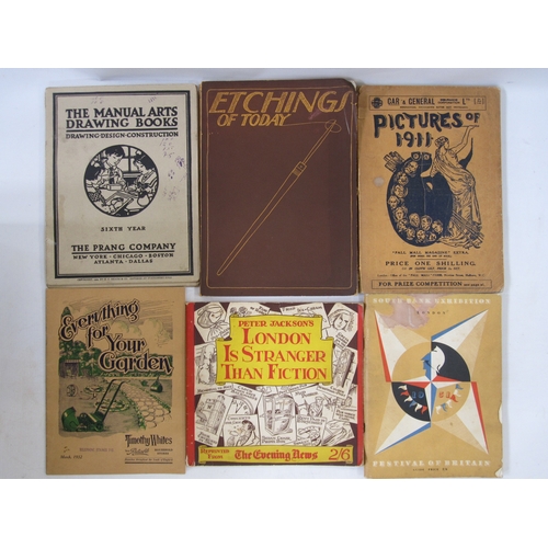 200 - Quantity of ephemera to include Peter Jackson's 'London Strange and Fiction', pictures of 1911, vari... 