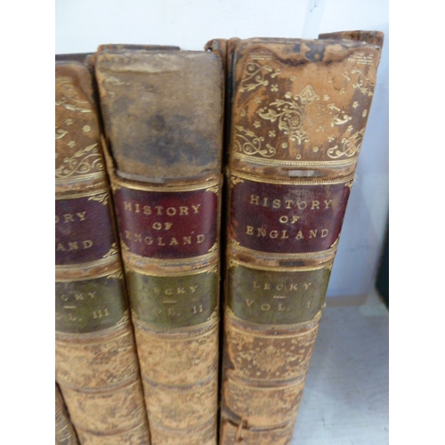 158 - Fine Bindings -Lecky, William Edward Hartpole 