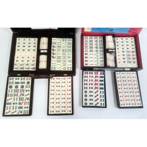 184 - Two boxed Mahjong sets