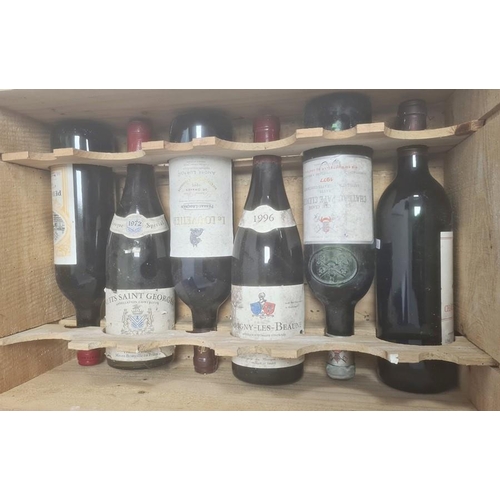 257 - Collection of French (mainly red) wines including three bottles 1995 Chateau de la Jaubertie Bergera... 