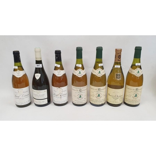 267 - Seven bottles of white wine to include two bottles of Callinico Odysseys dessert wine, bottle of 200... 