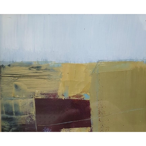 297 - British School - 21st century
 Oil on board
 Abstract composition, signed indistinctly and dated 200... 