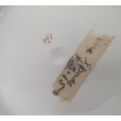 32 - Spode two handled cup and cover, circa. 1820 of tapering form with scroll handles decorated in the I... 