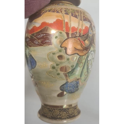 81 - Japanese plique-a-jour enamel bowl with incurved rim, brass mounted and decorated with koi carp and ... 