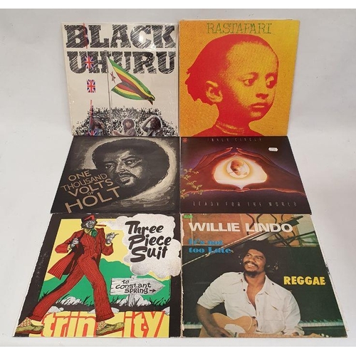 137 - Collection of approximately 50 mainly Reggae vinyl LP's including Bob Marley and the Wailers, Burnin... 