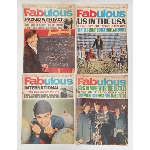 147 - 14 editions of 'Fabulous', a colour magazine about pop stars, dating from between May 1964 and Augus... 