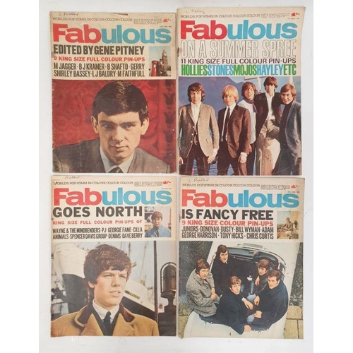 147 - 14 editions of 'Fabulous', a colour magazine about pop stars, dating from between May 1964 and Augus... 