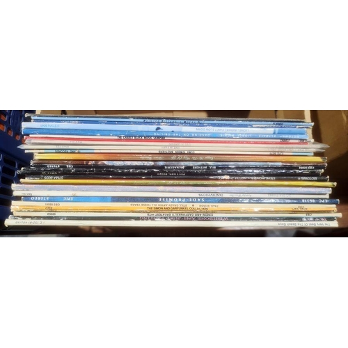 268 - Assorted vinyl LP's including Wishbone Ash 'Just Testing', Bob Marley 'Exodus', Simon and Garfunkel ... 