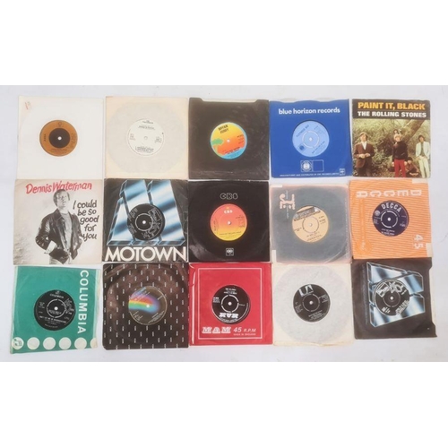 271 - Approximately 400 single vinyl 45's from various artists including The Beatles, Sex Pistols, The Rol... 