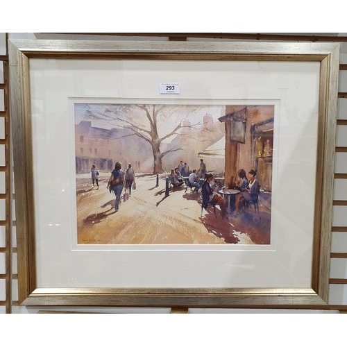 293 - Paul Weaver (20th century school)
 Watercolour 
 