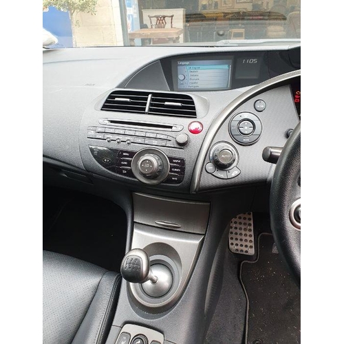 309 - Honda Civic EX GT I-VTEC 1.8 (1799cc) in silver, mileage  87,510, manual, 6 speed gearbox, registrat... 