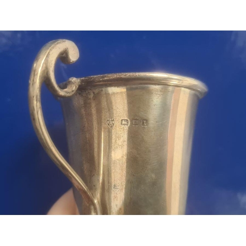 369 - 1920's silver miniature trophy cup 'Cheltenham Jubilee Tennis Tournament 1927', London 1926, 1.5ozt ... 