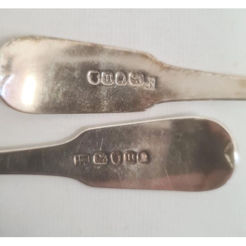 389 - A pair George III silver sauce ladles, both initialled 'J', London 1803, maker Peter, Ann and Willia... 