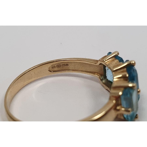 448 - WITHDRAWN - 9ct gold and turquoise three stone set ring, 2g approx.,a 9ct gold heart-shaped engraved... 