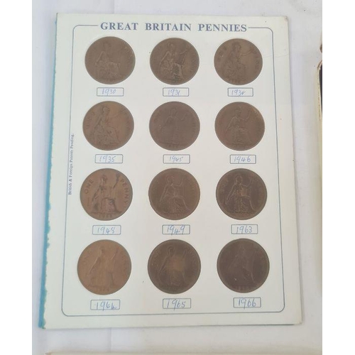 141 - Box of various commemorative crowns, 1979 proof set and World coins