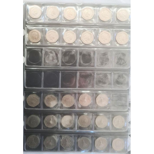 156 - Album of currency coins