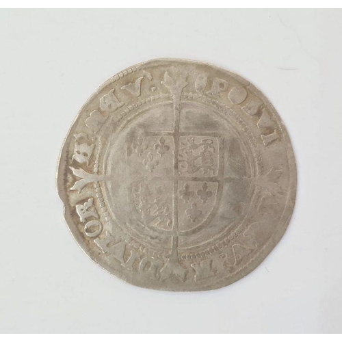 183 - Edward VI 1547-1553, fine silver shilling, mint mark tun, mark of value right of bust weight 5.8g