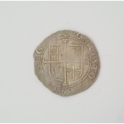 189 - Charles I 1625-49 tower mint shilling, group E, 4.1 variety, large bust with rounded shoulder, mint ... 