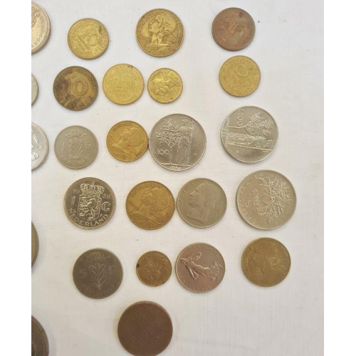 214 - Various world coins