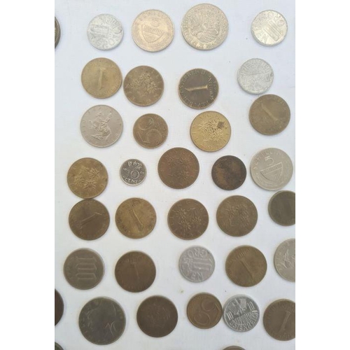 214 - Various world coins