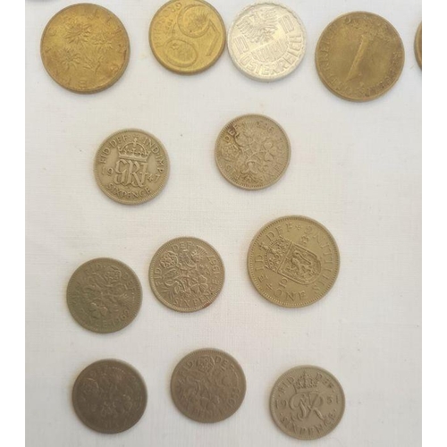 214 - Various world coins