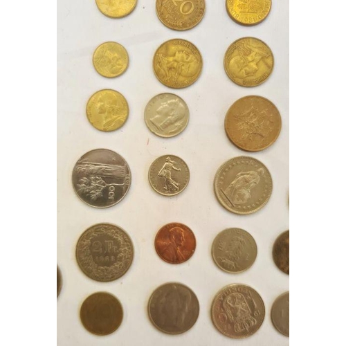 214 - Various world coins