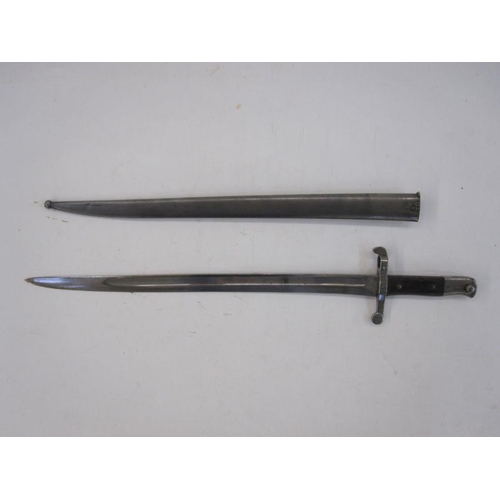 27F - Portuguese M1886 bayonet with scabbard