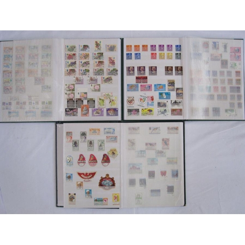 29 - Seven large full stock books of Commonwealth Empire stamp, Victoria to Queen Elizabeth II, mostly ea... 