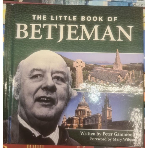 315 - John Betjeman interest:- to include folio society, Betjeman's Selected Poems, Betjeman's Britain and... 