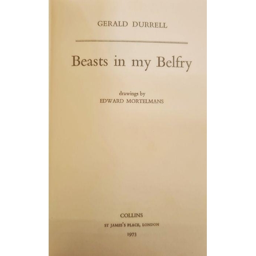 351 - Durrell, Gerald to include several titles including 