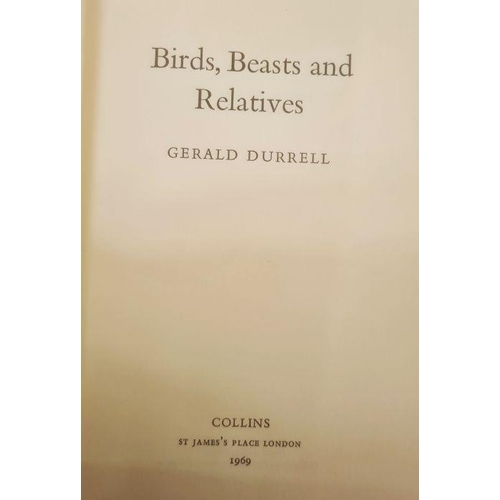 351 - Durrell, Gerald to include several titles including 