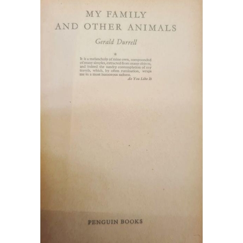 351 - Durrell, Gerald to include several titles including 