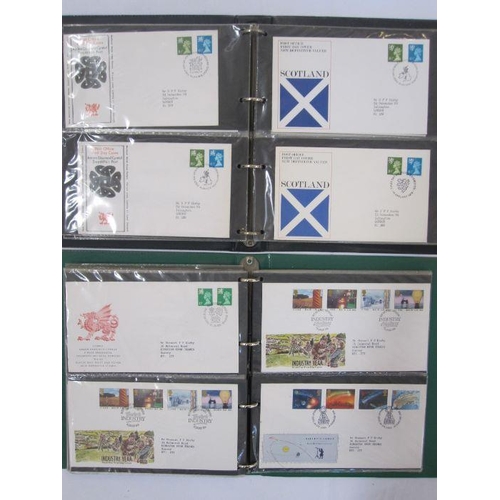 49 - Box of mint GB decimal stamps (£100?), Jersey and Guernsey including complete sheets (1 box)