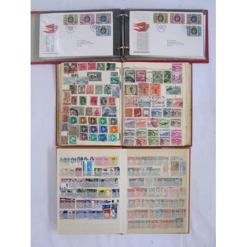 50 - Box with at least 200 Queen Victoria 1d reds (plating condition), some 2d blues, old album, much to ... 