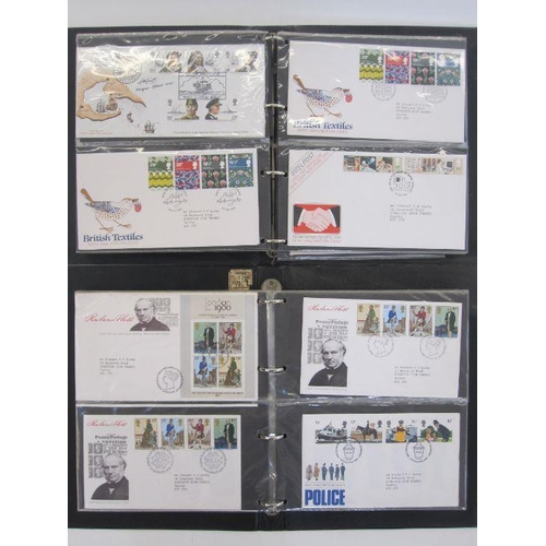 53 - Miscellaneous philatelic material, much in albums, a few hundred first day covers, at least 200 face... 