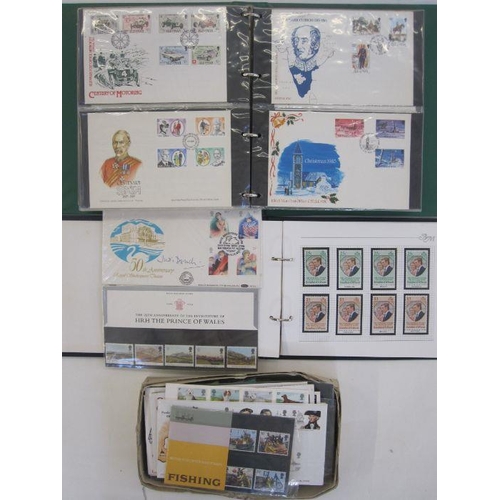 53 - Miscellaneous philatelic material, much in albums, a few hundred first day covers, at least 200 face... 